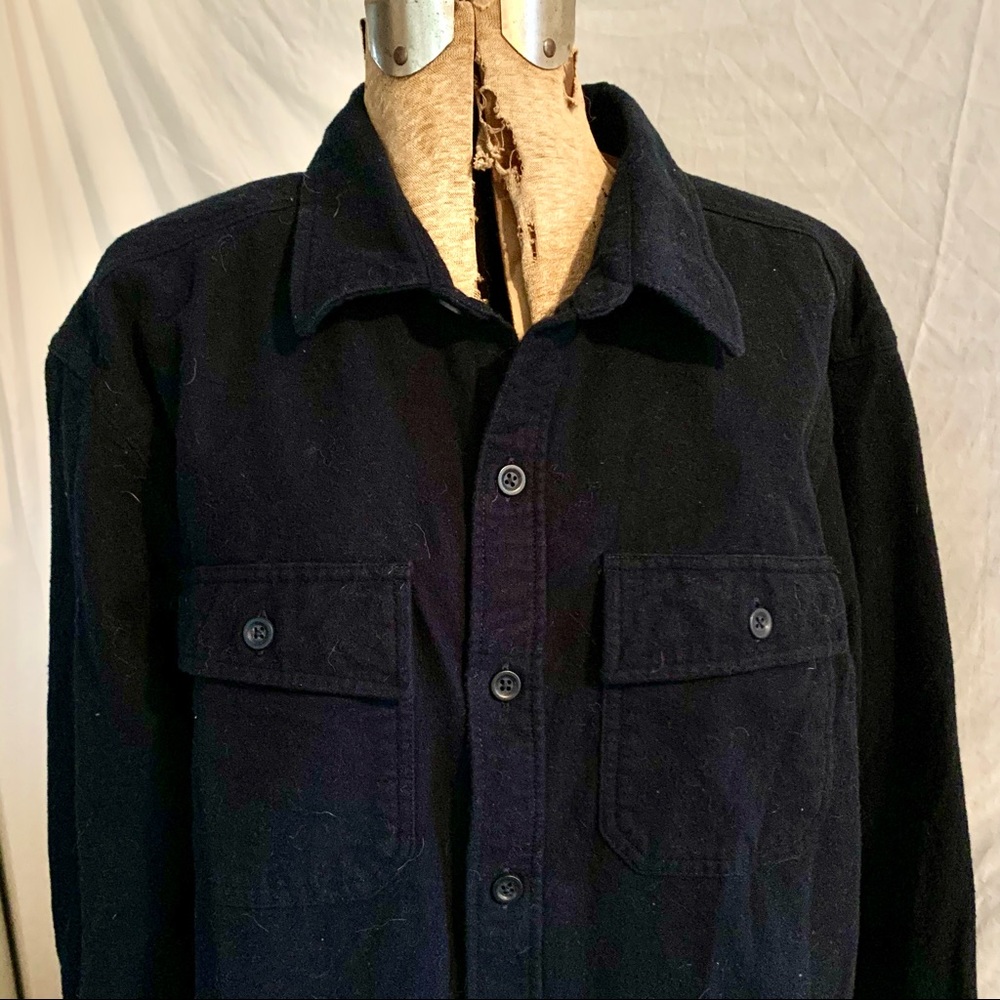 NWOT! L.L. Bean Men’s flannel shirt. Dark blue XL